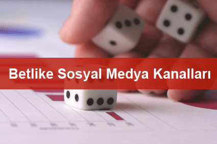 betlike sosyal medya hesapları ile güncel duyurulardan ve betlike bahis sitesinin muhteşem promosyonlarından hemen haberdar ol.